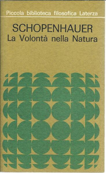 LA VOLONTA' DELLA NATURA