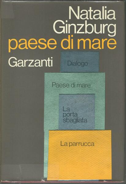 PAESE DI MARE E ALTRE COMMEDIE