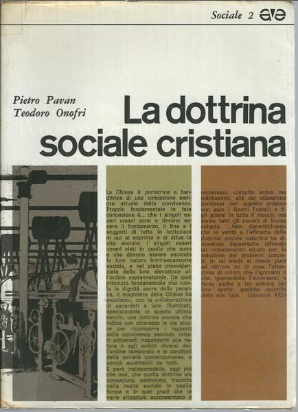 LA DOTTRINA SOCIALE CRISTIANA