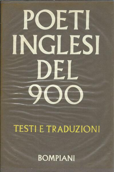POETI INGLESI DEL 9000 - TESTI E TRADUZIONI