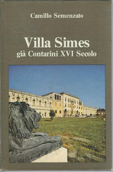 VILLA SIMENS GIA' CONTARINI XVI SECOLO