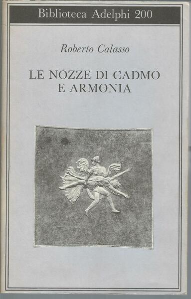 LE NOZZE DI CADMO E ARMONIA