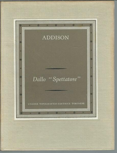 DALLO " SPETTATORE "