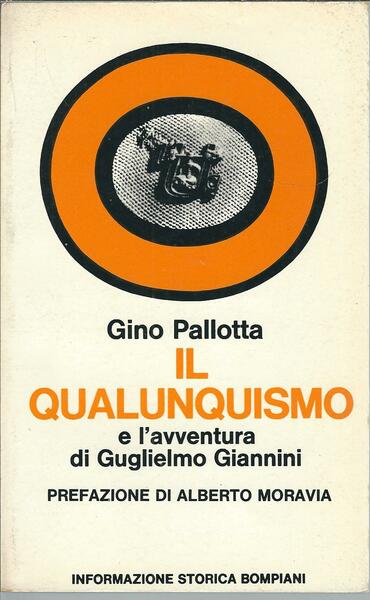 IL QUALUNQUISMO E L'AVVENTURA DI GUGLIELMO GIANNINI