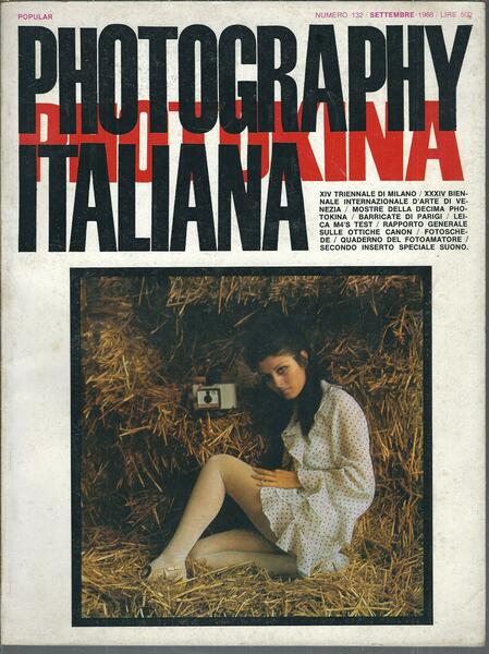 POPULAR PHOTOGRAPHY ITALIANA - N. 132 - SETTEMBRE 1968