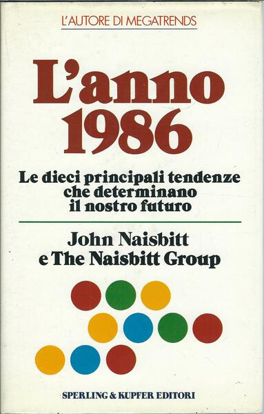 L'ANNO 1986 - LE DIECI PRINCIPALI TENDENZE CHE DETERMINANO IL …