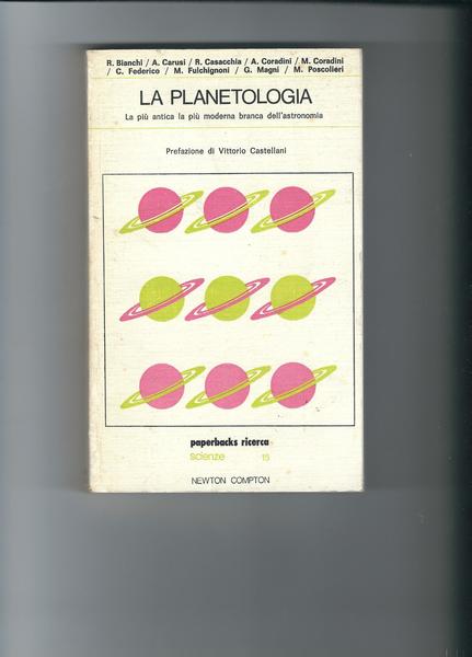 LA PLANETOLOGIA