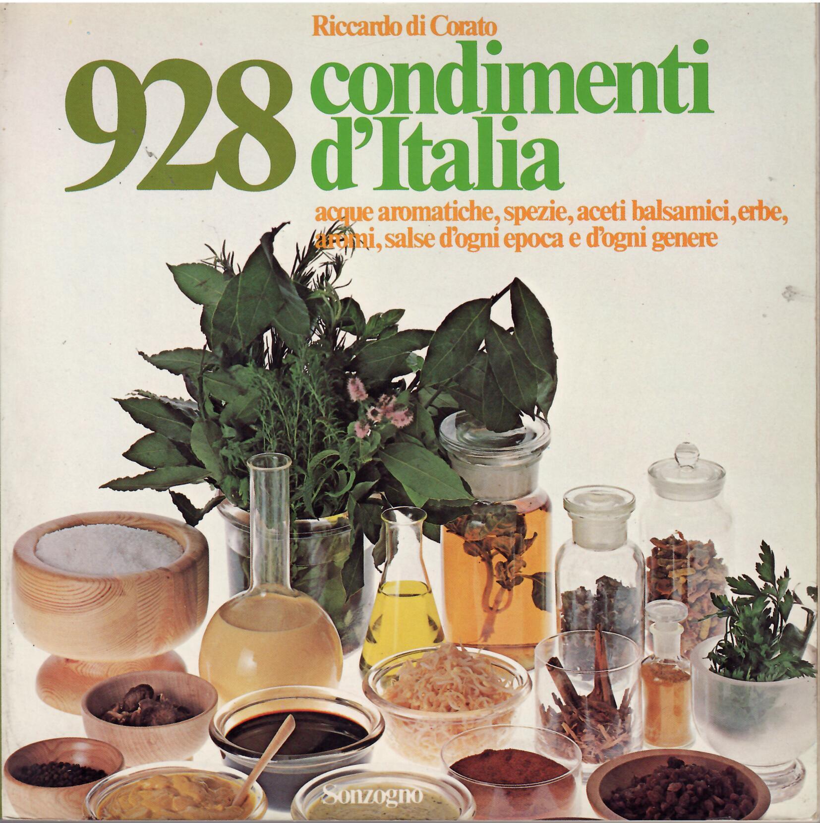 928 CONDIMENTI D'ITALIA - ACQUE AROMATICHE, SPEZIE, ACETI BALSAMICI, ERBE, …