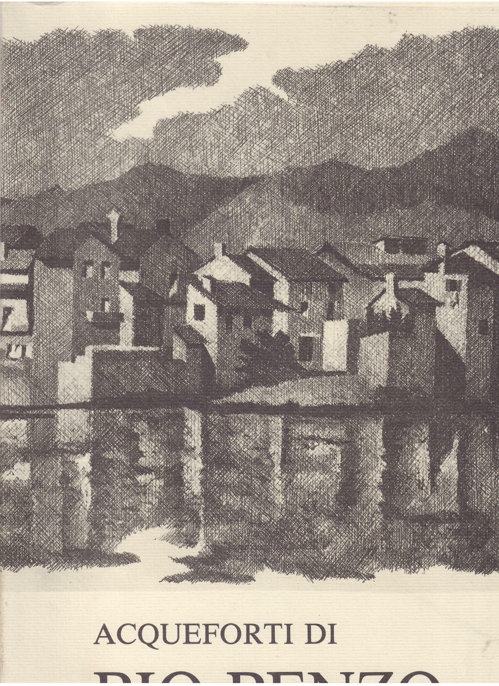 ACQUEFORTI DI PIO PENZO - VENEZIA 1978 - 1984