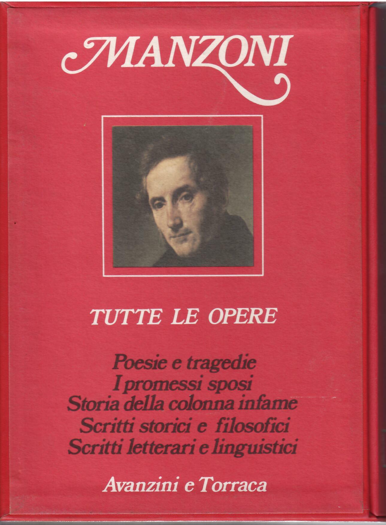 ALESSANDRO MANZONI - TUTTE LE OPERE