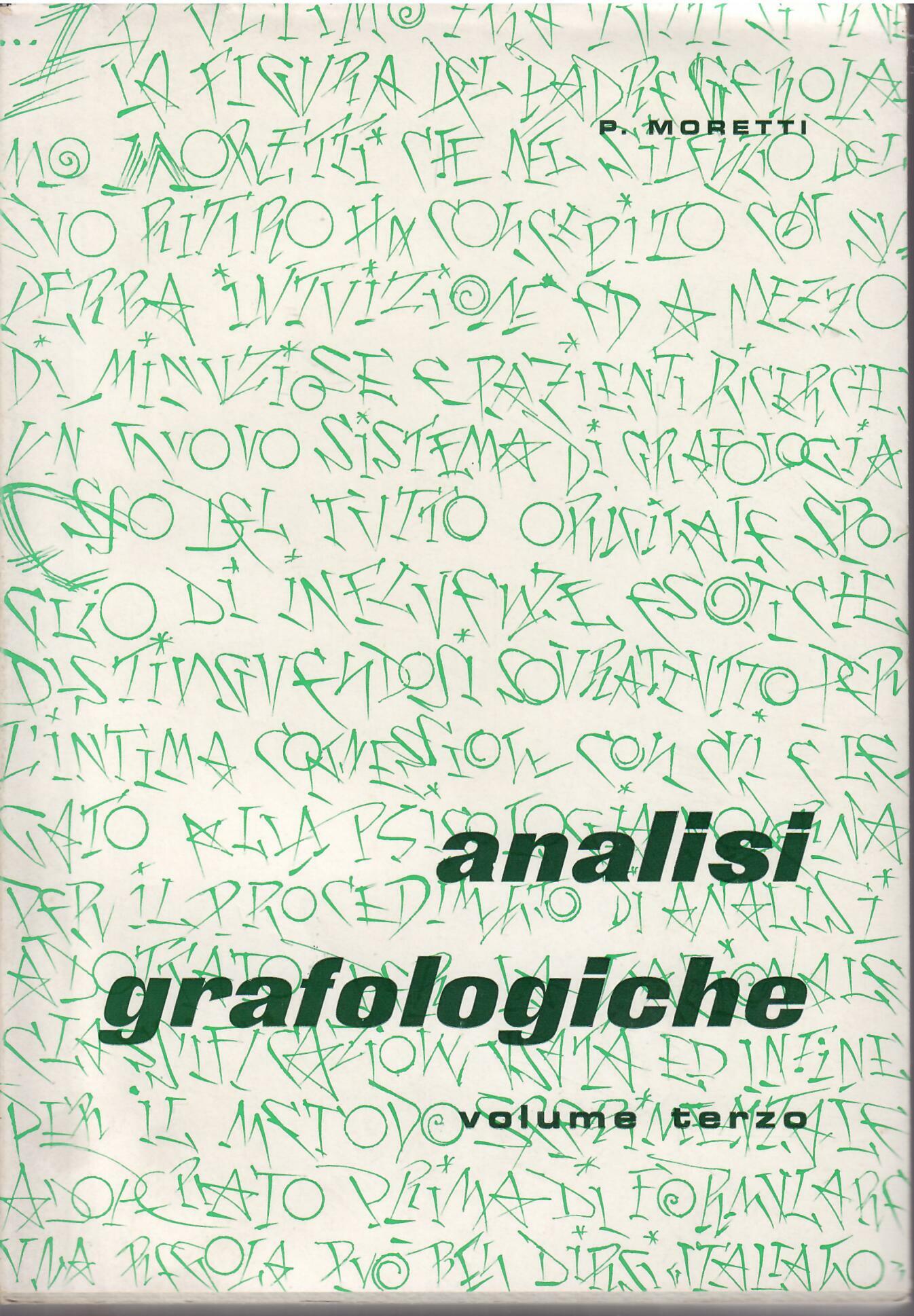 ANALISI GRAFOLOGICHE - VOLUME TERZO