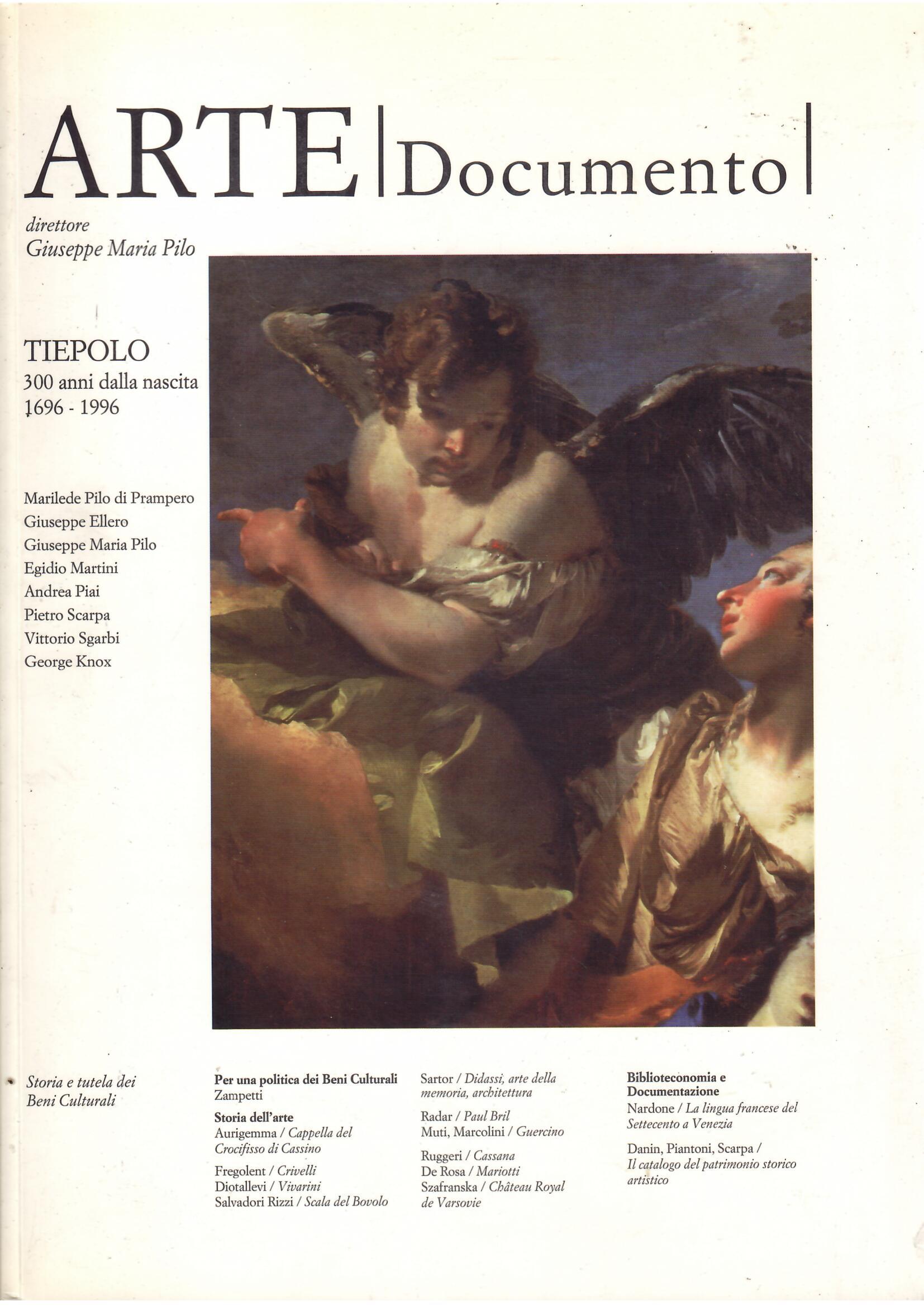 ARTE DOCUMENTO - 10 - TIEPOLO 300 ANNI DALLA NASCITA …