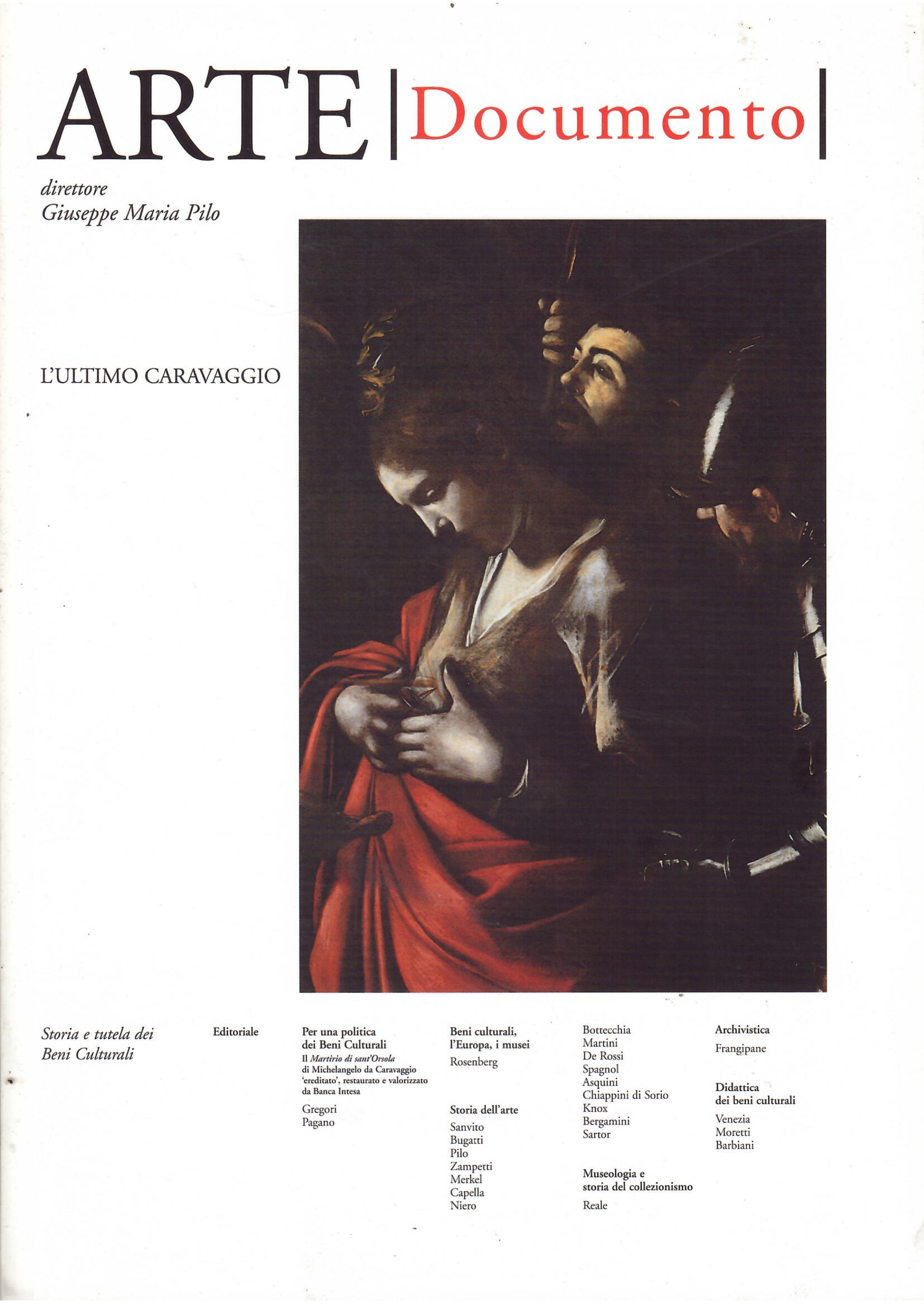 ARTE DOCUMENTO - 21 - L'ULTIMO CARAVAGGIO