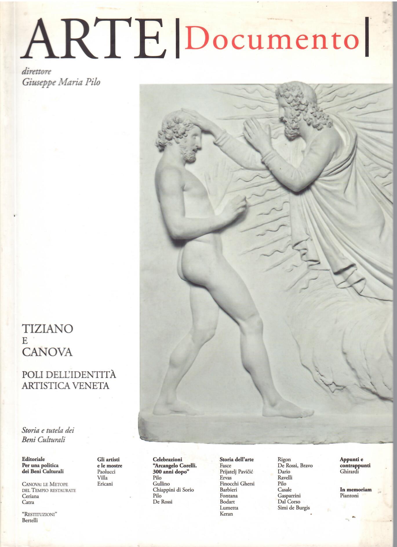 ARTE DOCUMENTO - 29 - TIZIANO E CANOVA