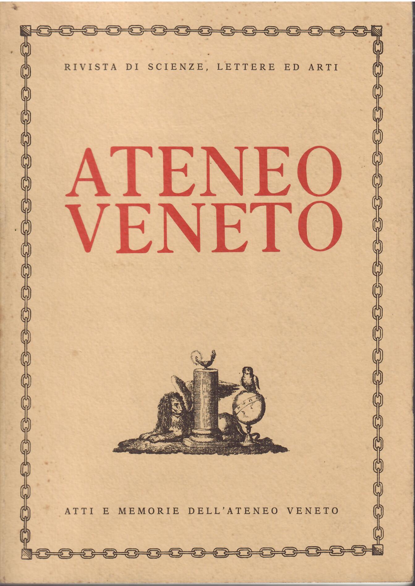 ATENEO VENETO - 1992 -