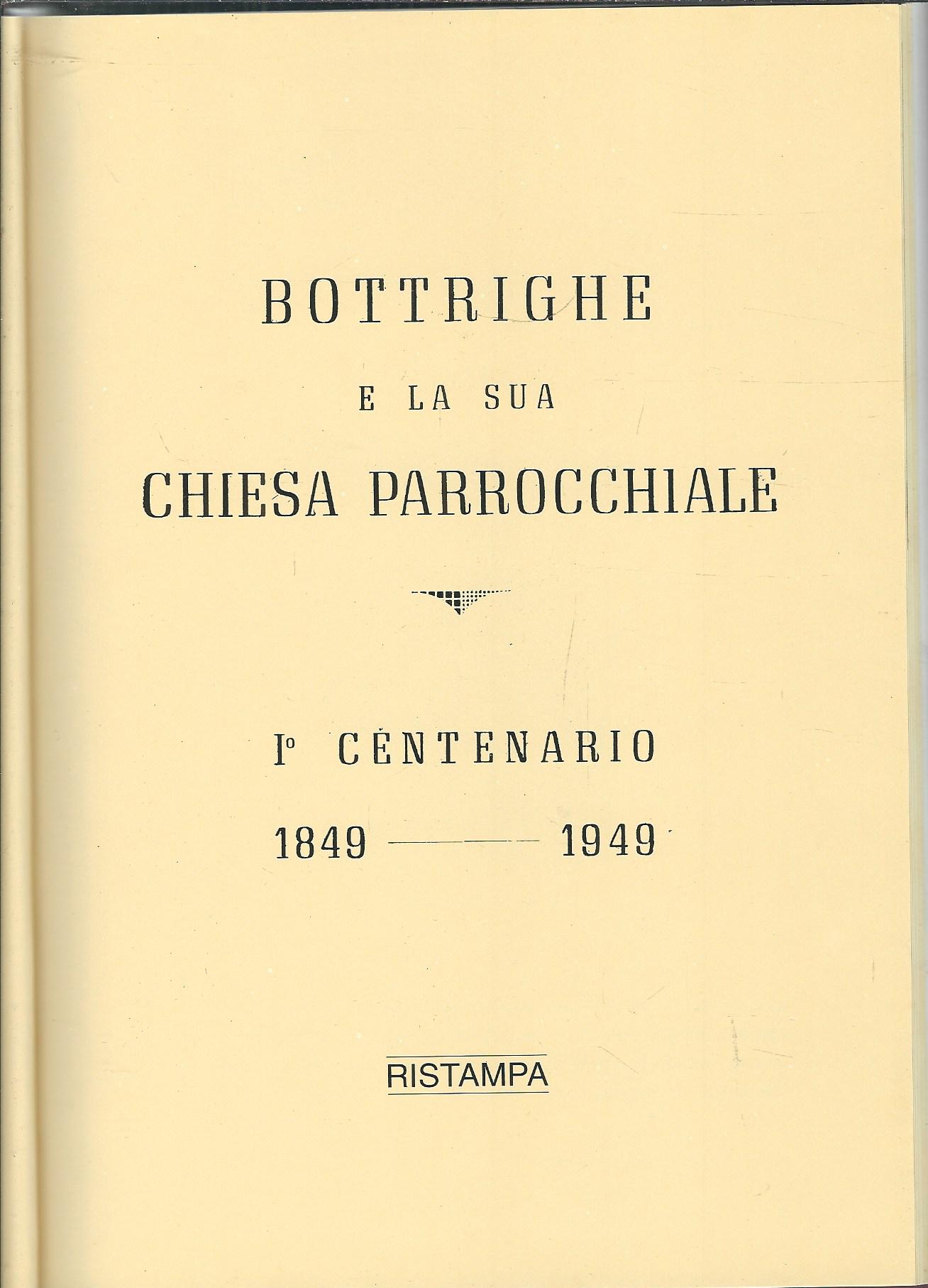 BOTTRIGHE E LA SUA CHIESA PARROCCHIALE