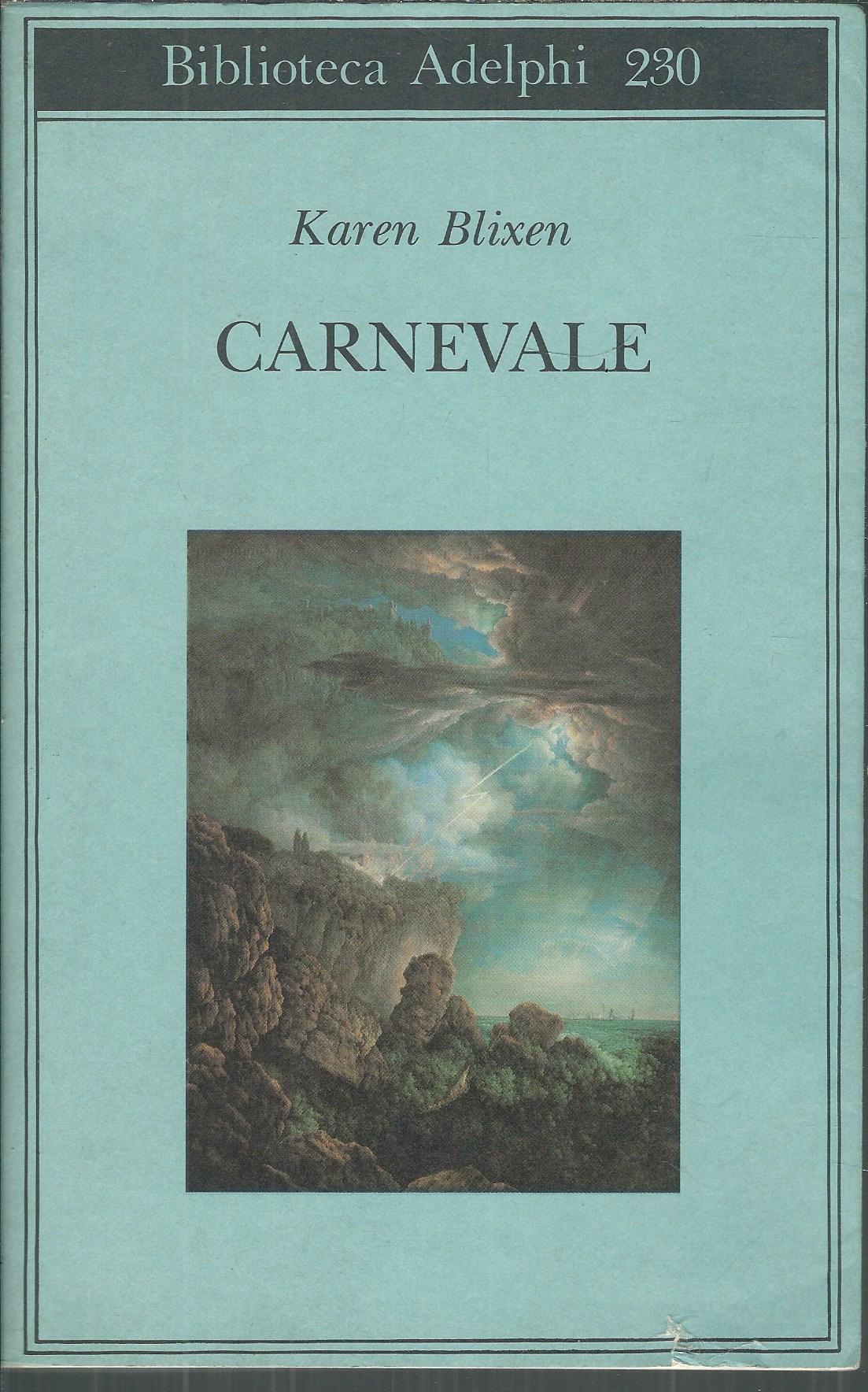 CARNEVALE E ALTRI RACCONTI POSTUMI