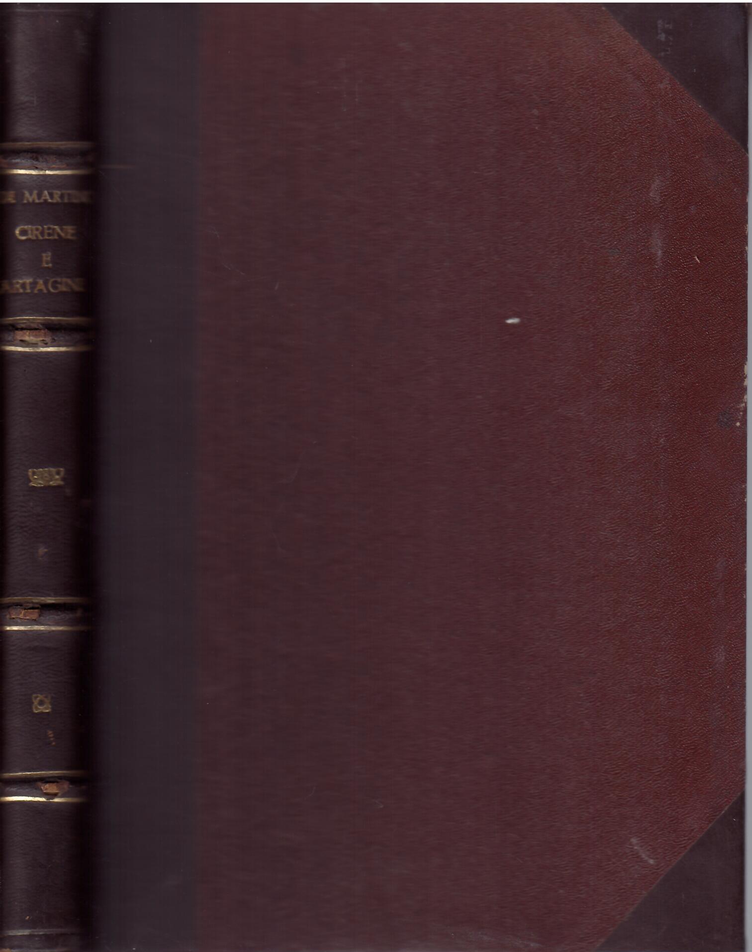 CIRENE E CARTAGINE - NOTE E IMPRESSIONI DELLA CAROVANA DE …