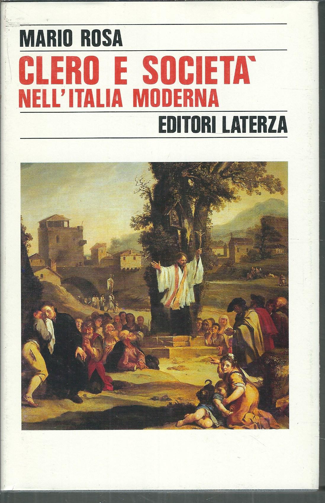 CLERO E SOCIETA' NELL'ITALIA MODERNA
