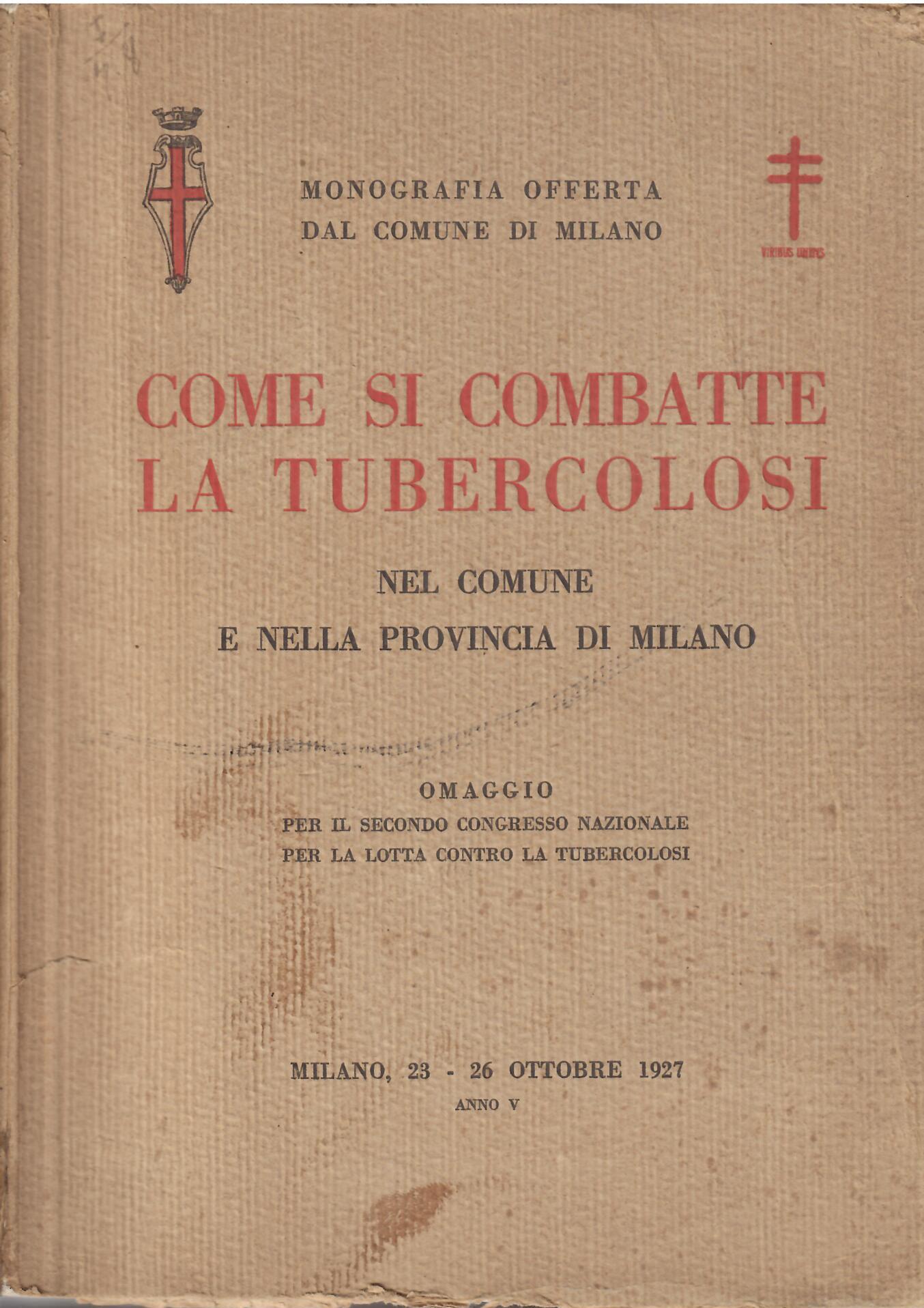 COME SI COMBATTE LA TUBERCOLOSI NEL COMUNE E NELLA PROVINCIA …
