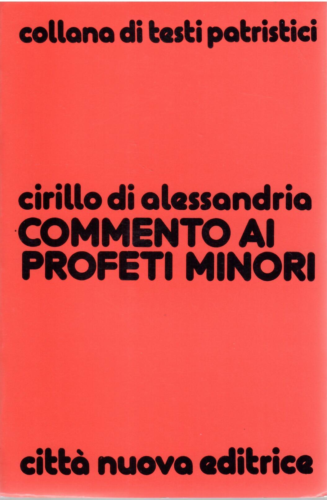 COMMENTO AI PROFETI MINORI - ZACCARIA E MALACHIA