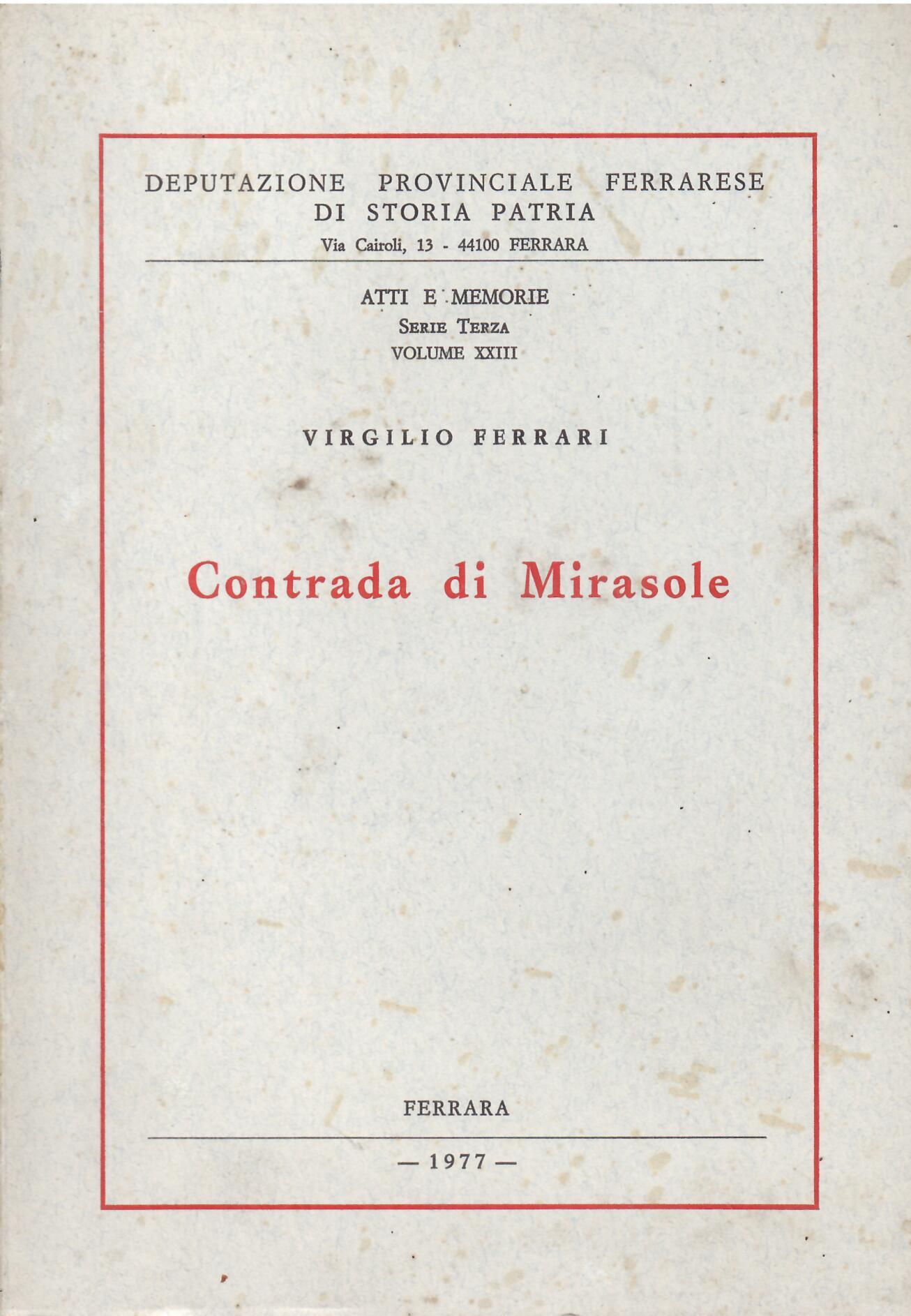 CONTRADA DI MIRASOLE