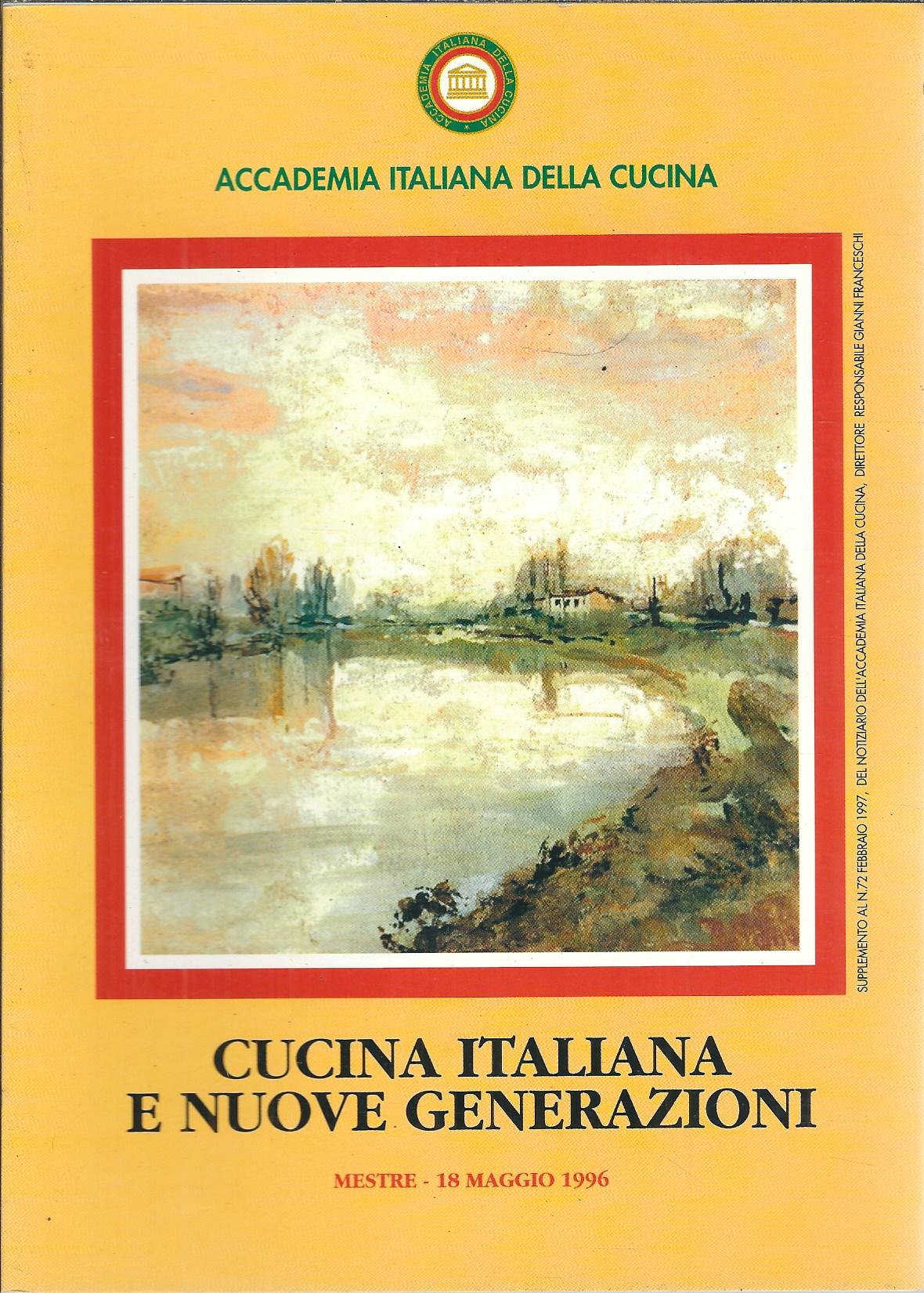 CUCINA ITALIANA E NUOVE GENERAZIONI