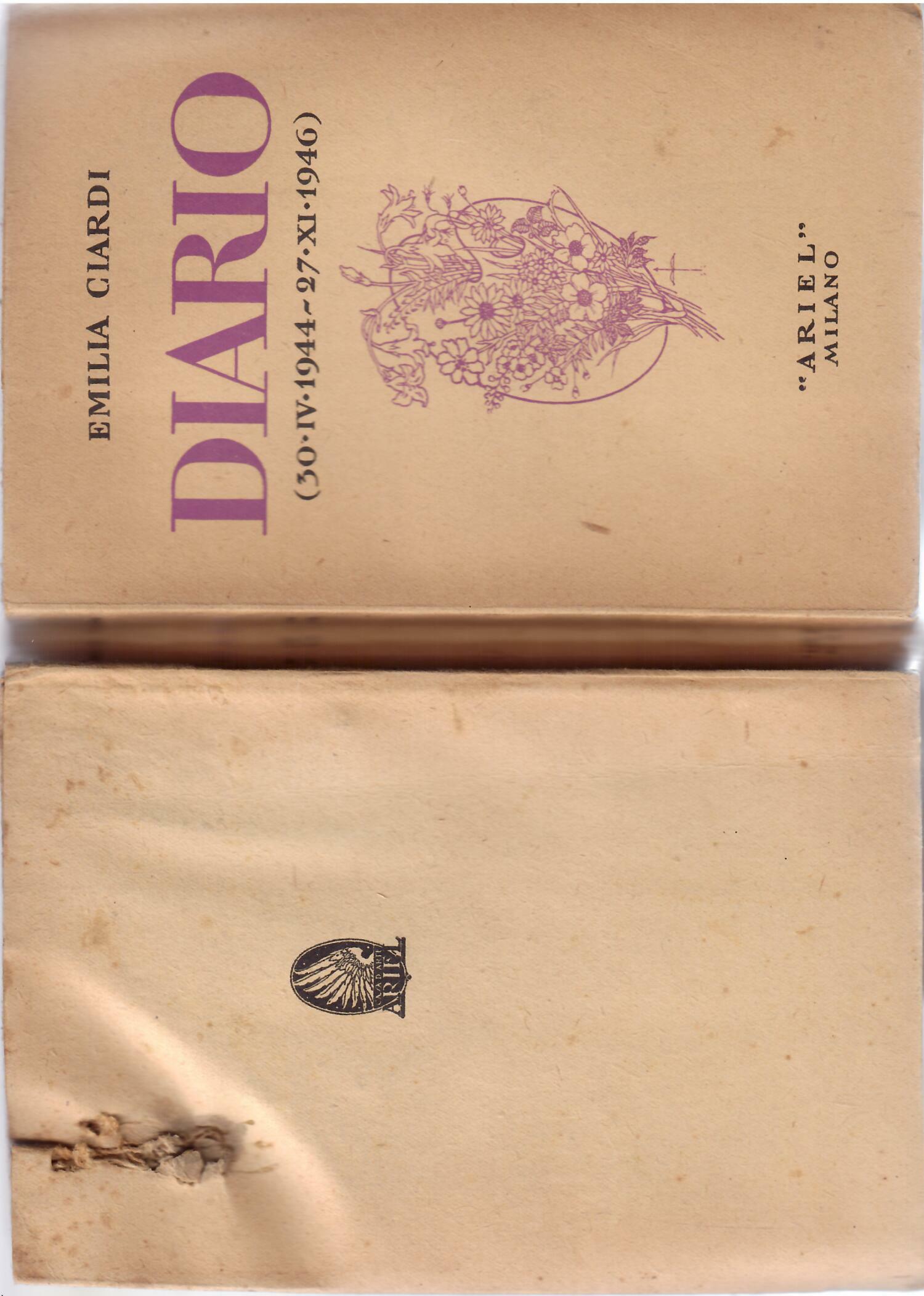 DIARIO ( 30. IV. 1944 - 27.XI. 1946 )