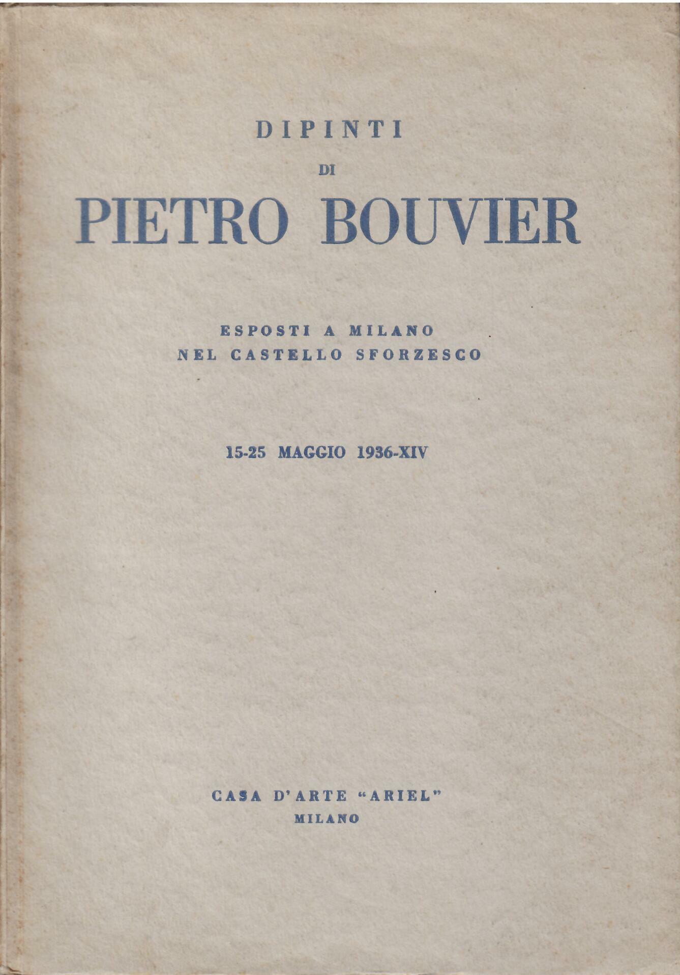 DIPINTI DI PIETRO BOUVIER