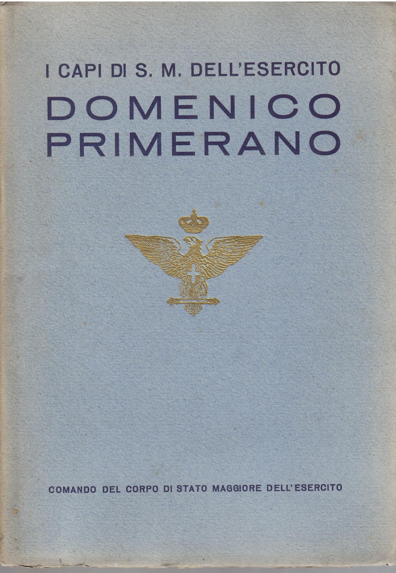 DOMENICO PRIMERARO