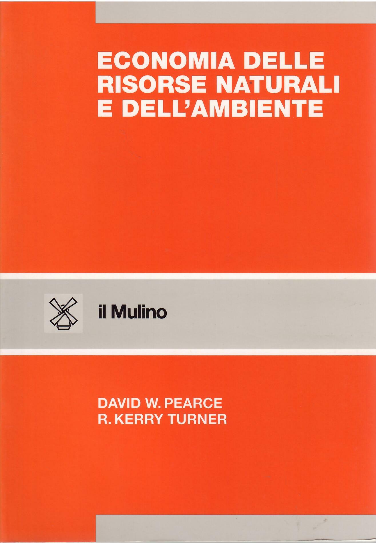 ECONOMIA DELLE RISORSE NATURALI E DELL'AMBIENTE