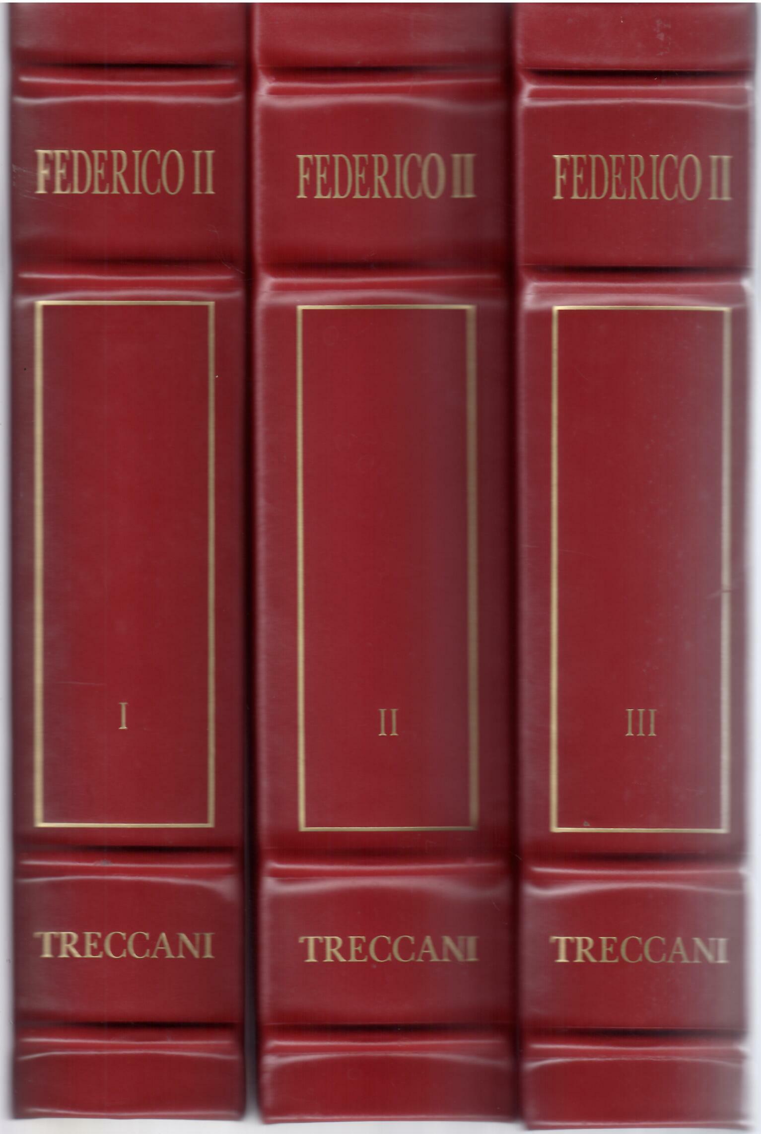 FEDERICO II - ENCICLOPEDIA FRIDERICIANA - TRE VOLUMI - OPERA …
