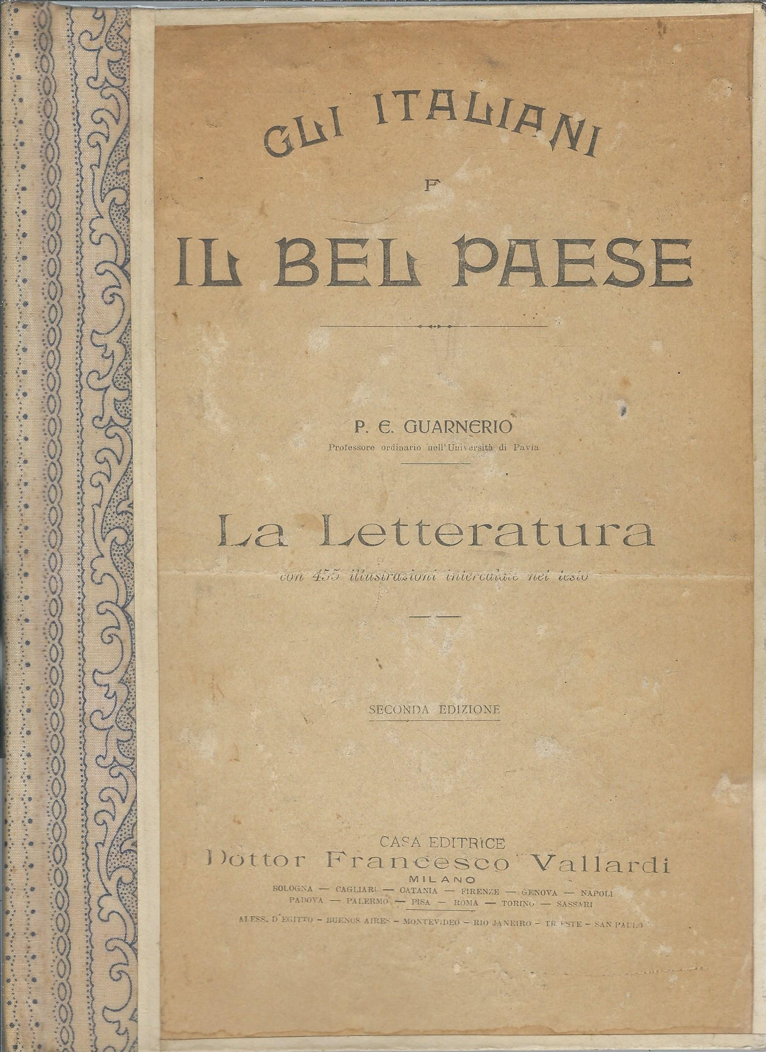 GLI ITALIANI E IL BEL PAESE