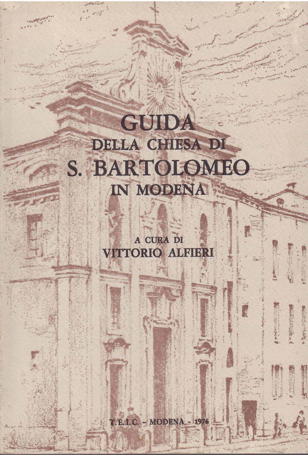 GUIDA DELLA CHIESA DI S.BARTOLOMEO IN MODENA