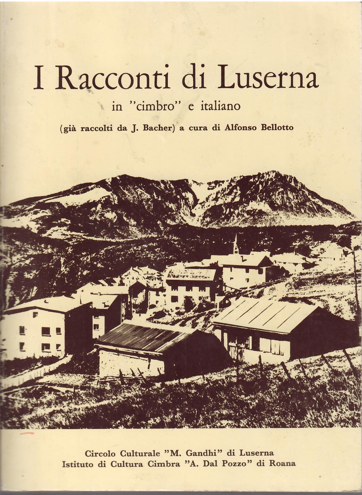 I RACCONTI DI LUSERNA - IN CIMBRO E ITALIANO