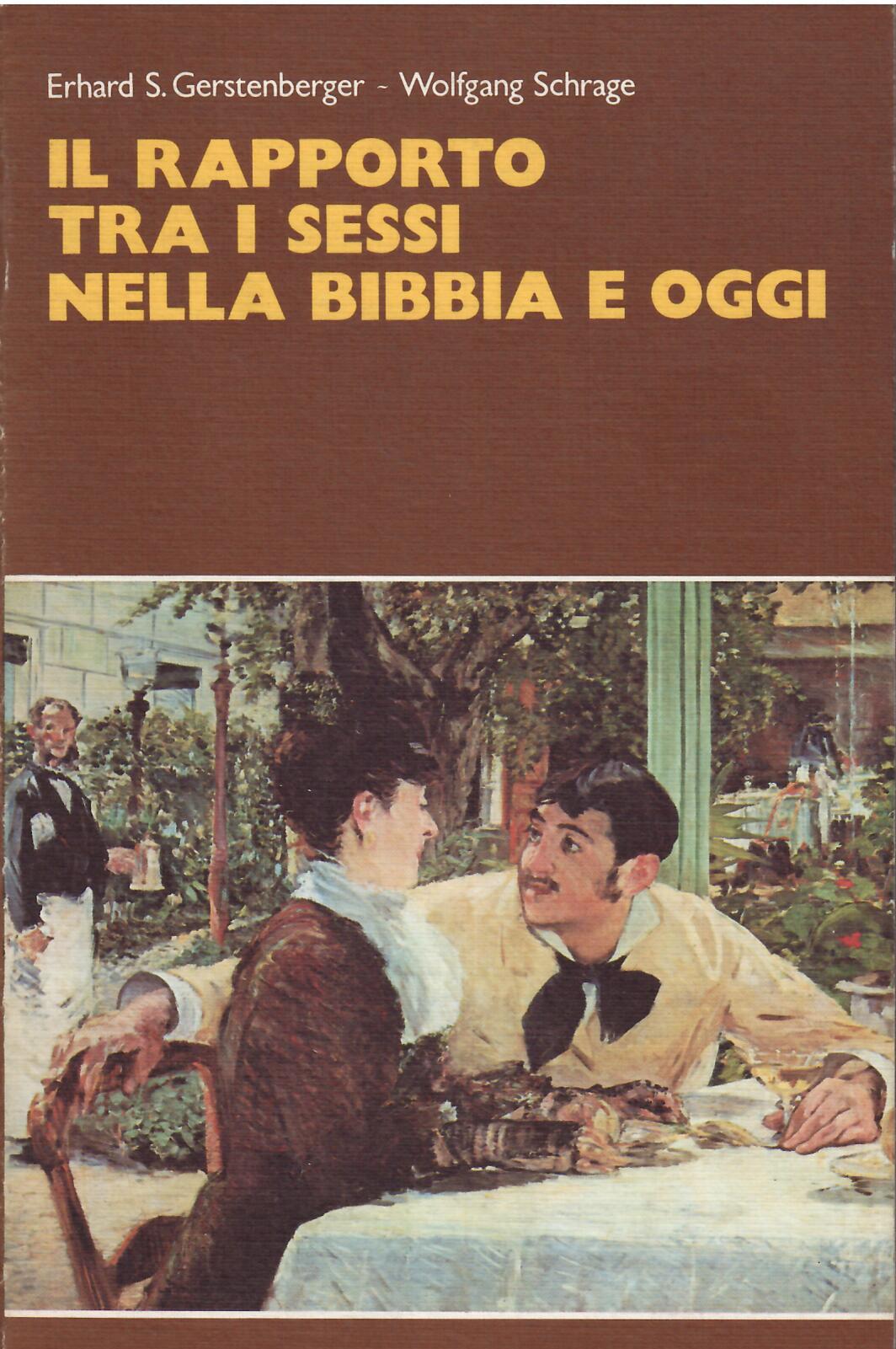 IL RAPPORTO TRA I SESSI NELLA BIBBIA E OGGI