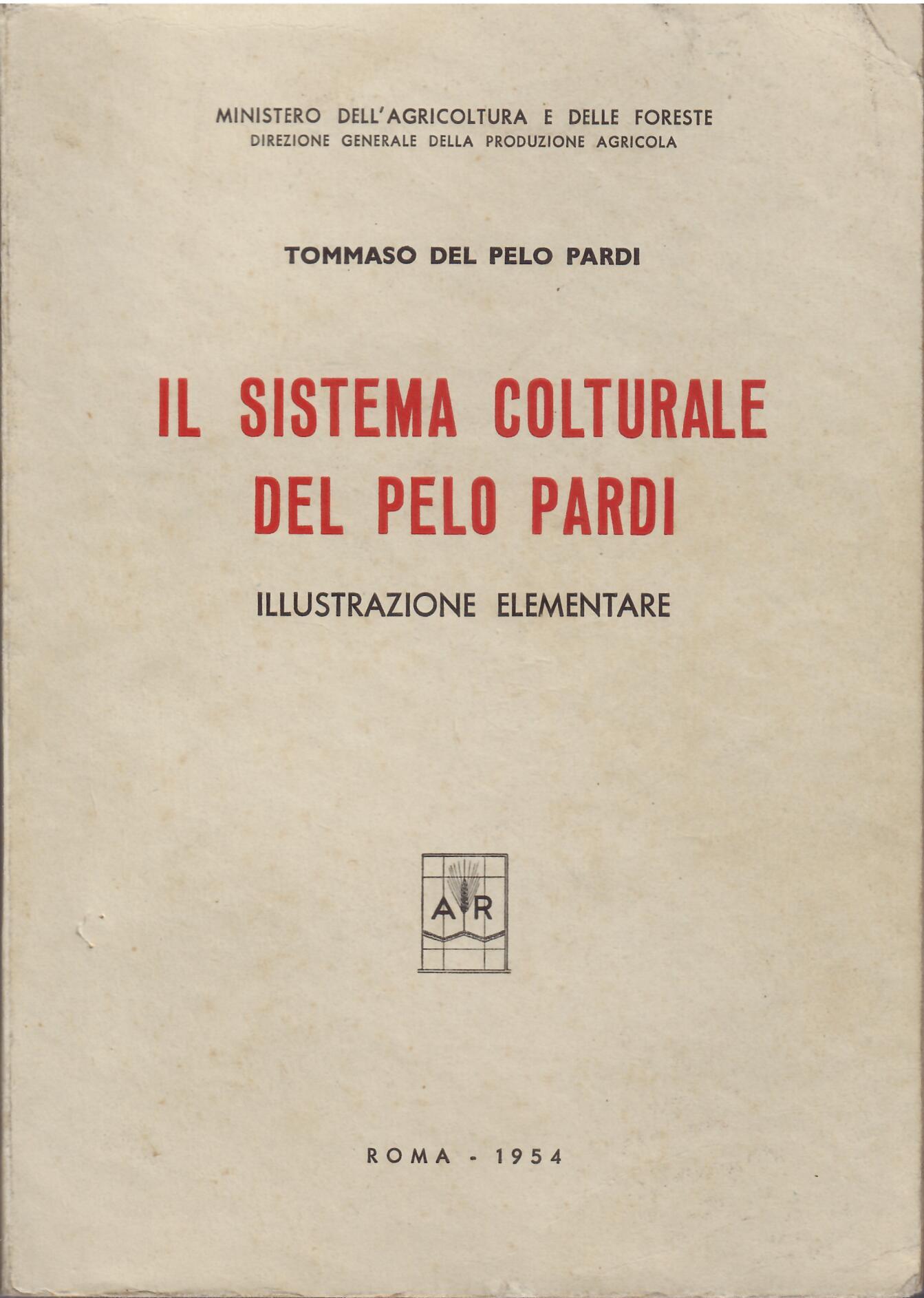 IL SISTEMA COLTURALE DEL PELO PARDI - ILLUSTRAZIONE ELEMENTARE