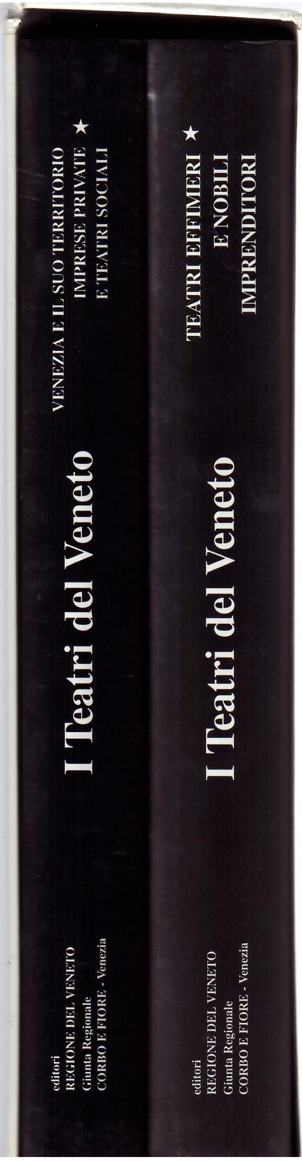 IN TEATRI DEL VENETO - DUE TOMI