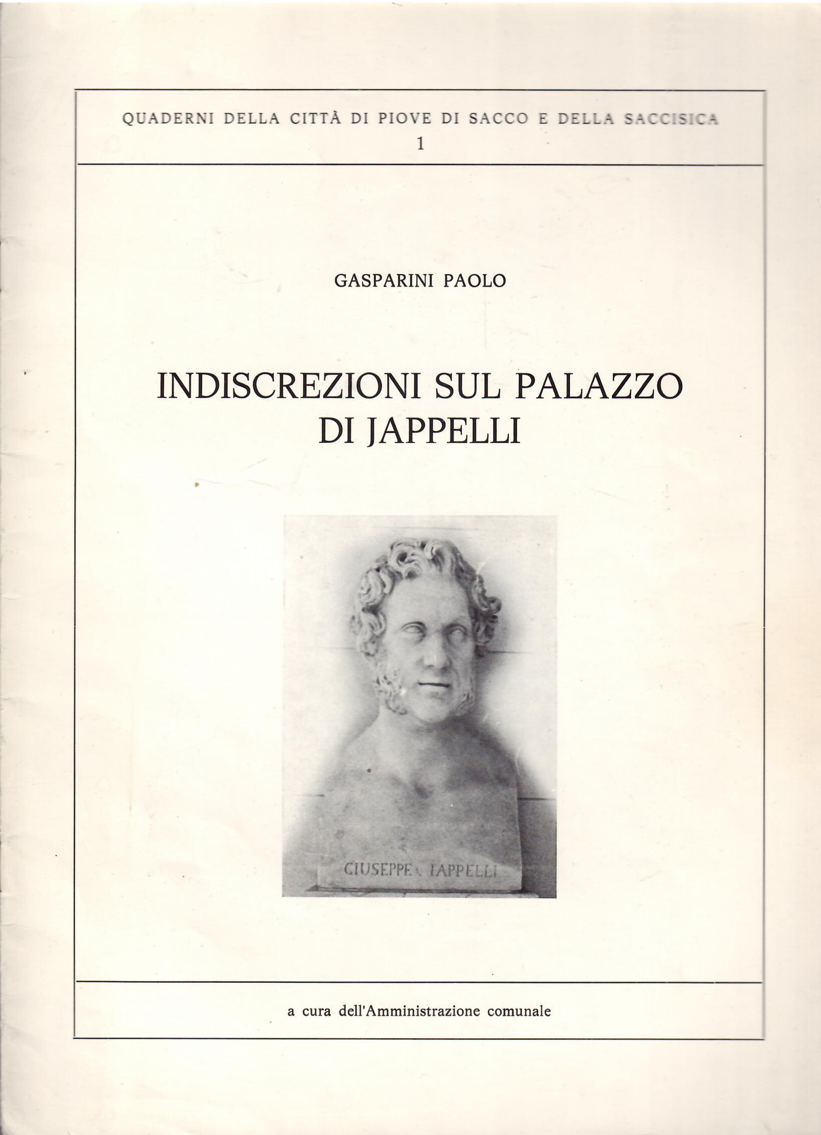 INDISCREZIONI SUL PALAZZO DI JAPPELLI