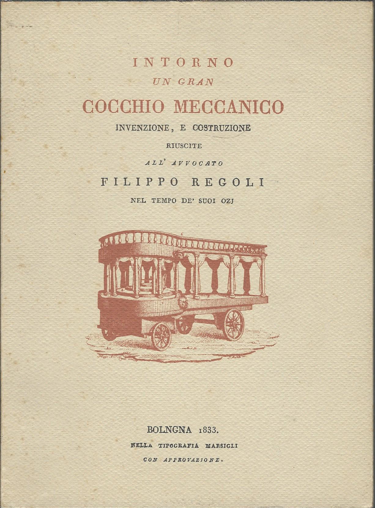 INTORNO UN GRAN COCCHIO MECCANICO (1833)