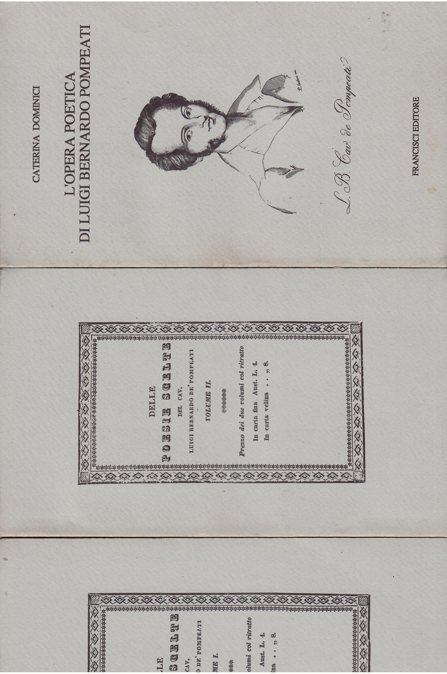 L'OPERA POETICA DI LUIGI BERNARDO POMPEATI