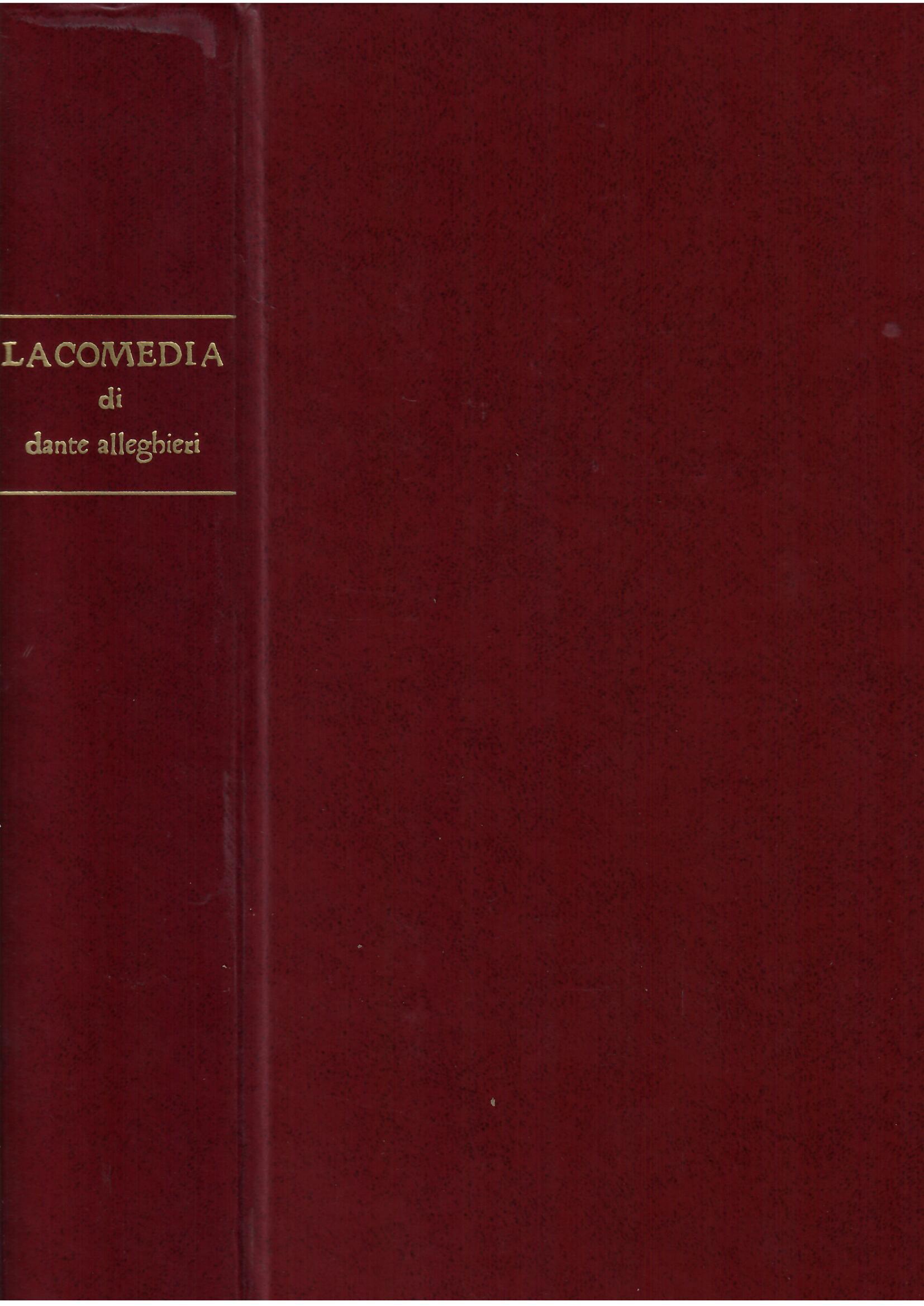 LA DIVINA COMMEDIA DI DANTE ALLEGHIERI