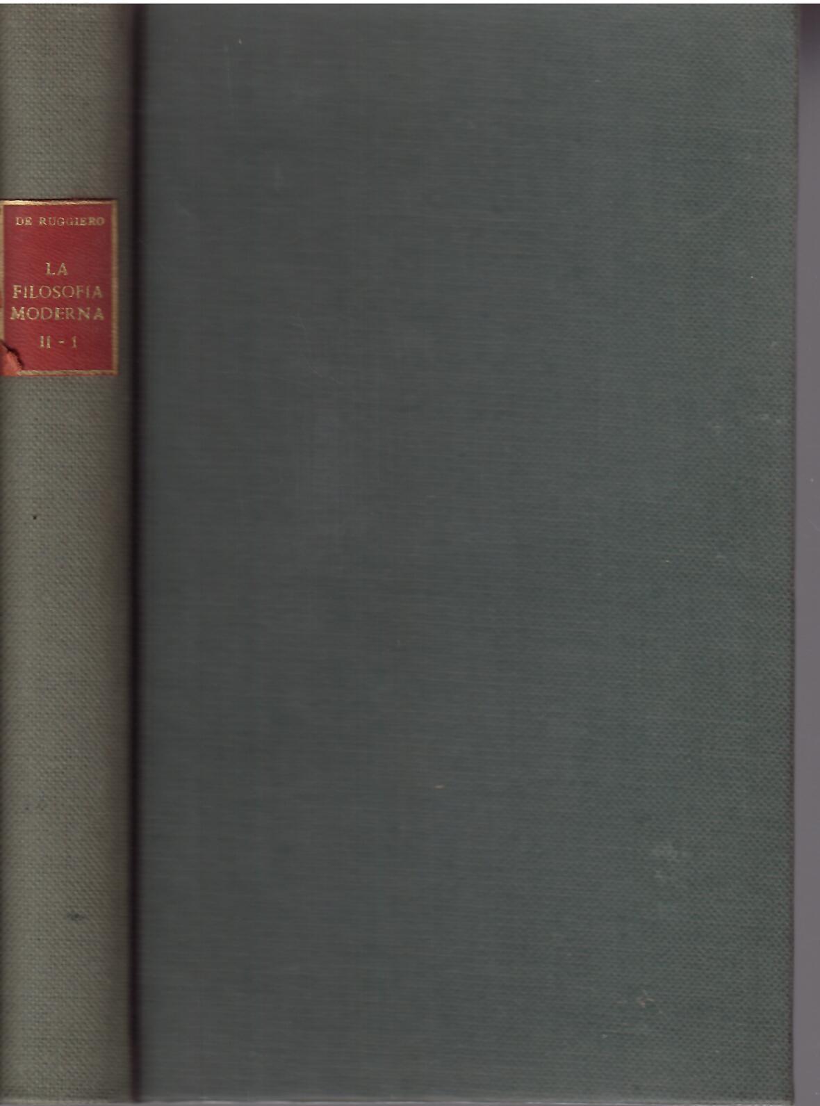 LA FILOSOFIA MODERNA