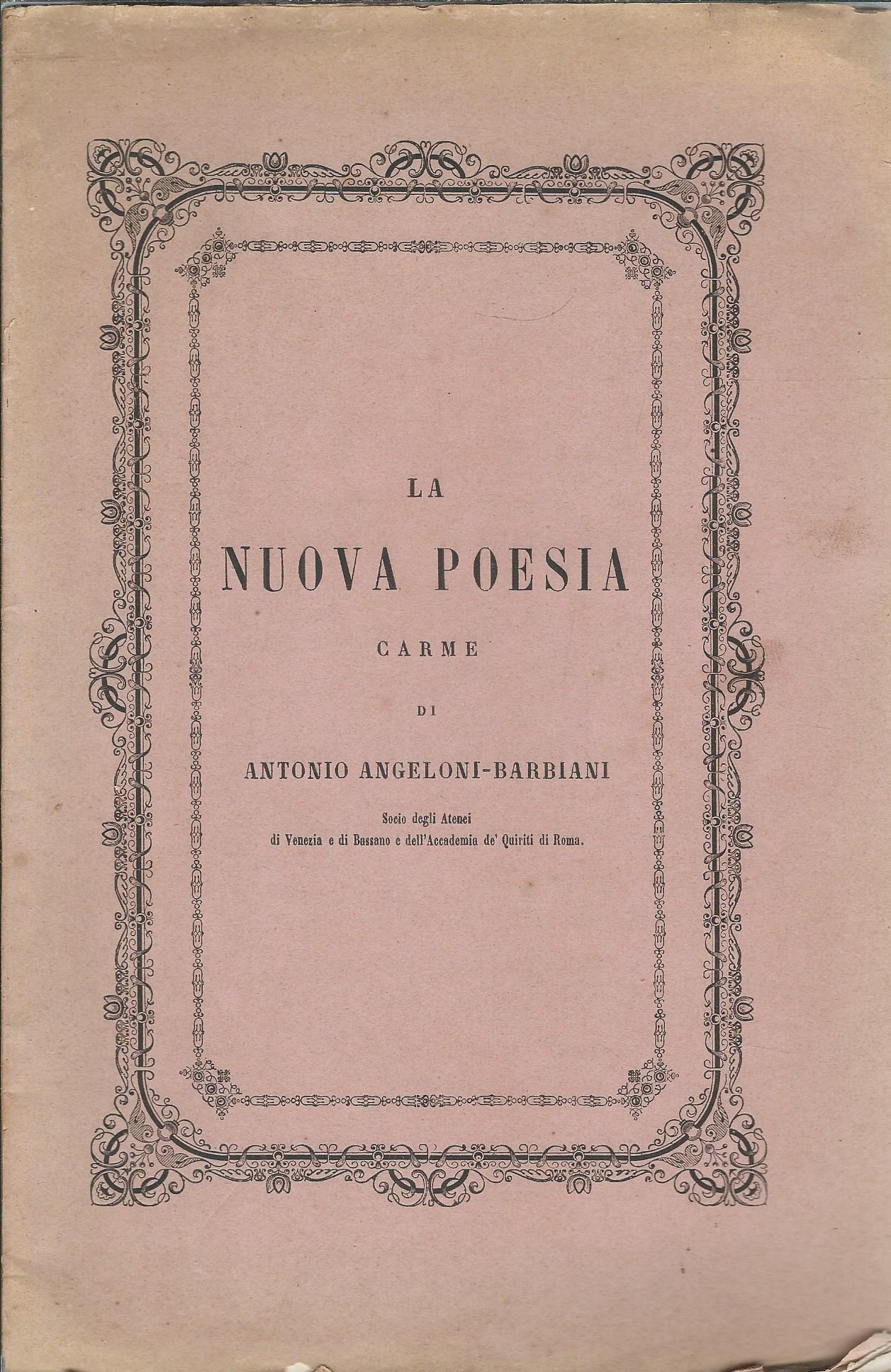 LA NUOVA POESIA