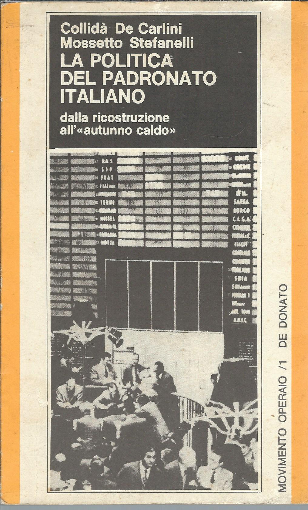 LA POLITICA DEL PADRONATO ITALIANO