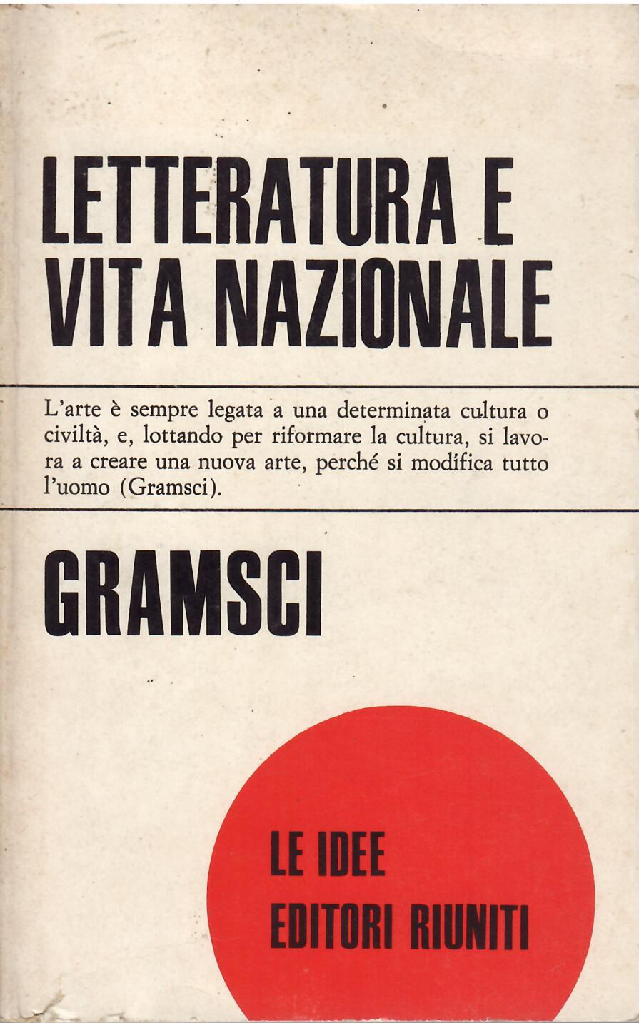 LETTERATURA E VITA NAZIONALE