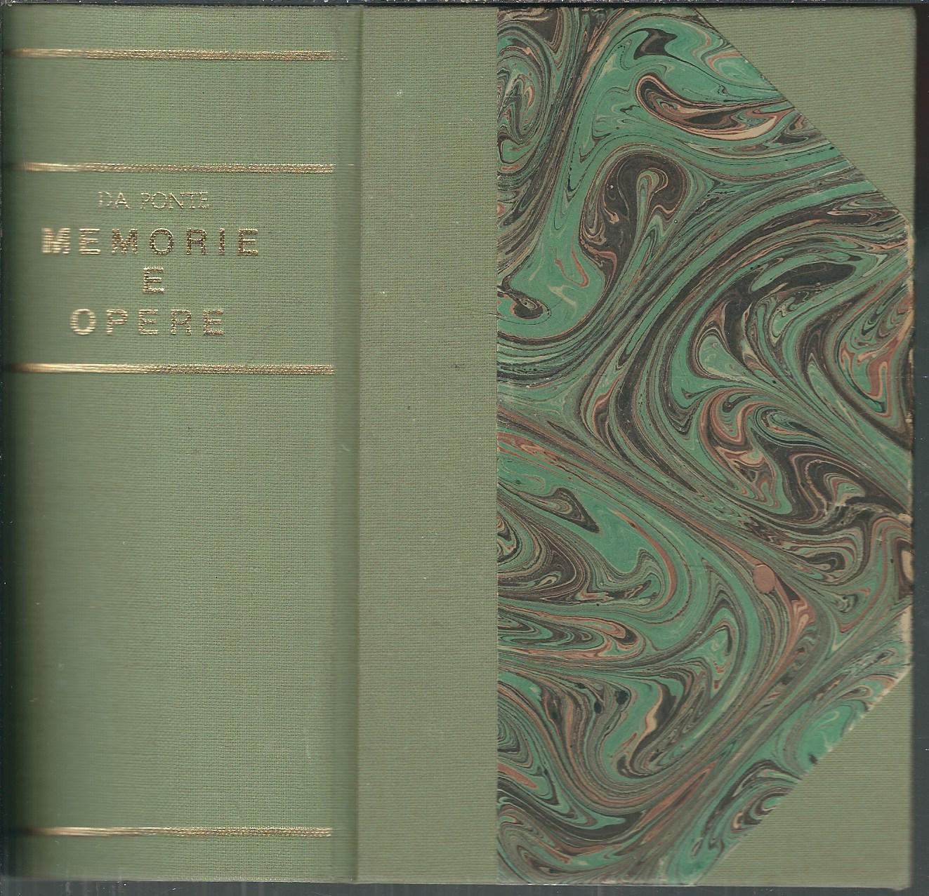 MEMORIETRE LIBRETTI PER MOZART ( LE NOZZE DI FIGARO - …