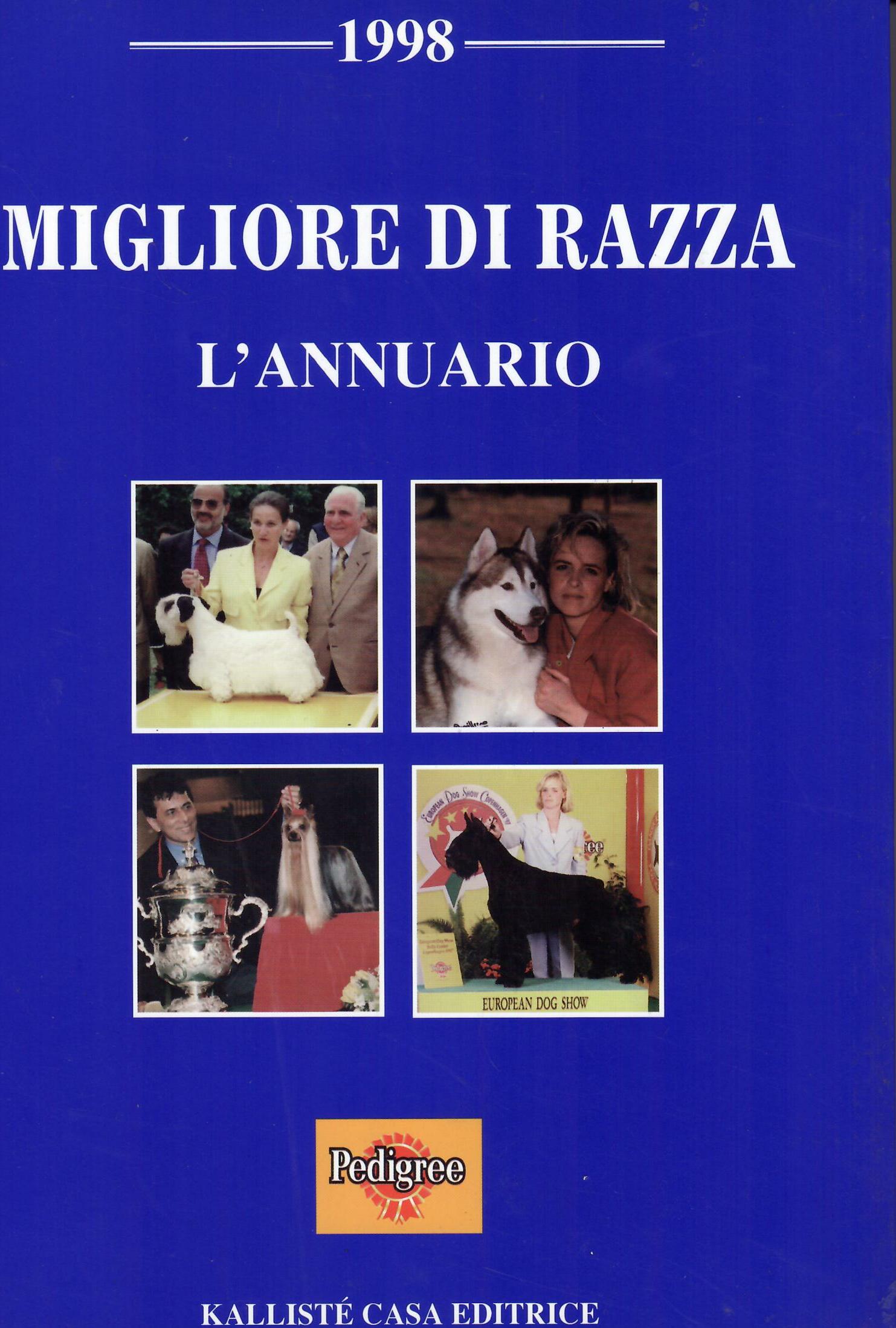MIGLIORE DI RAZZA - L'ANNUARIO - 1998