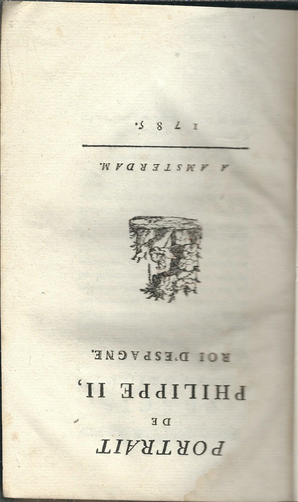PORTRAIT DE PHILIPPE II ROI D'ESPAGNE