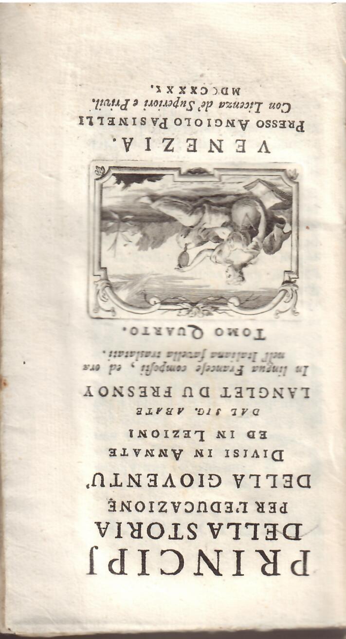 PRINCIPJ DELLA STORIA PER L'EDUCAZIONE DELLA GIOVENTU DIVISE IN ANNATE …